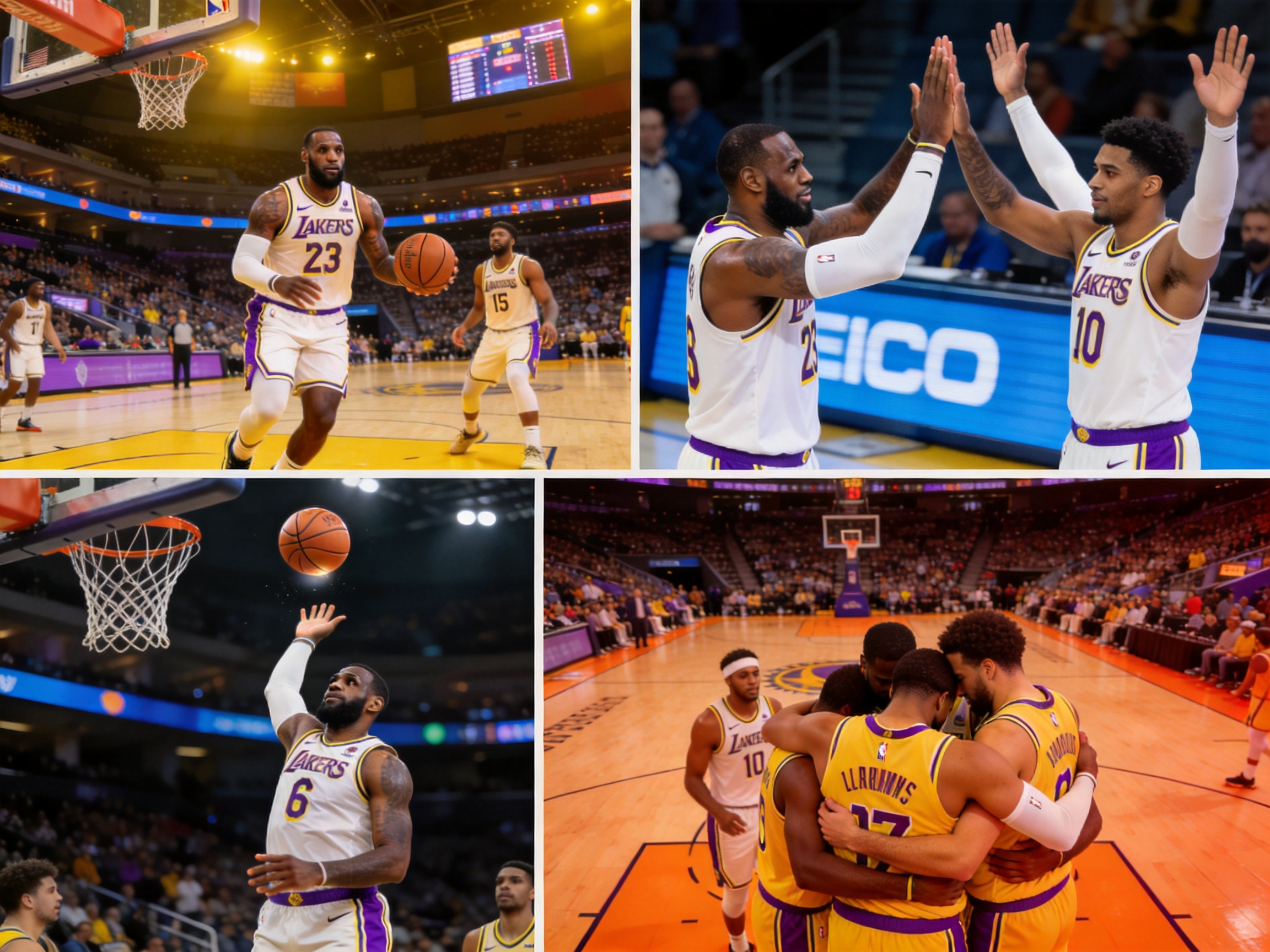 NBA 湖人vs勇士